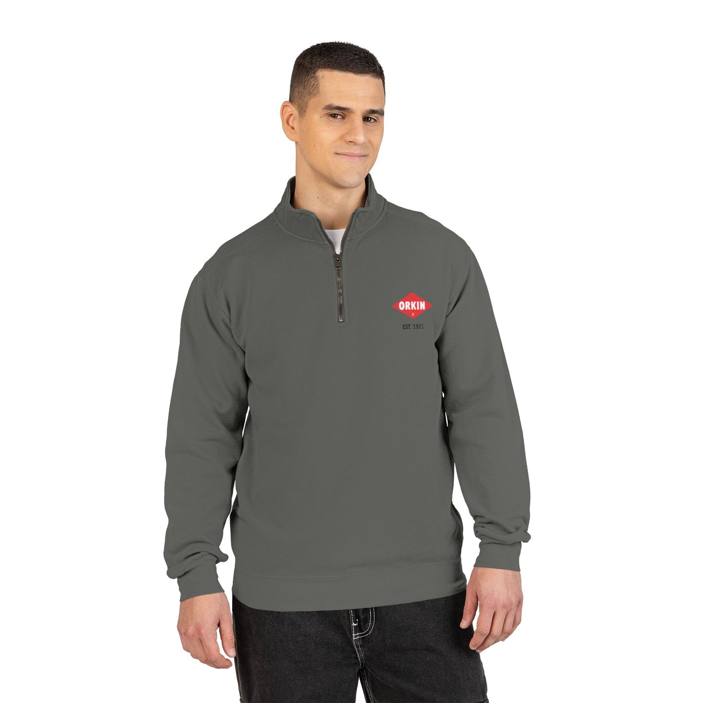 Unisex Adult Quarter-Zip Sweatshirt